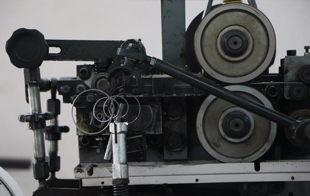 Producing micro spring